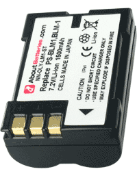 Batterie pour OLYMPUS CAMEDIA C-8080 wide zoom