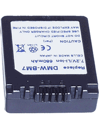 Batterie pour PANASONIC LUMIX DMC-FZ15K